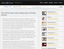 Tablet Screenshot of edateadvisor.com